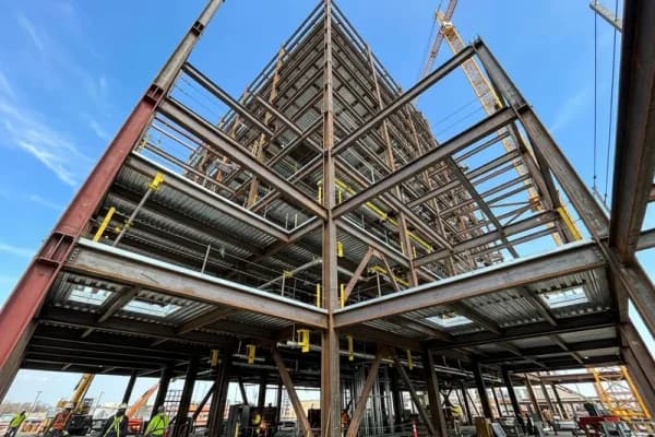 Commercial HVAC ductwork and mechanical system coordination drawings
