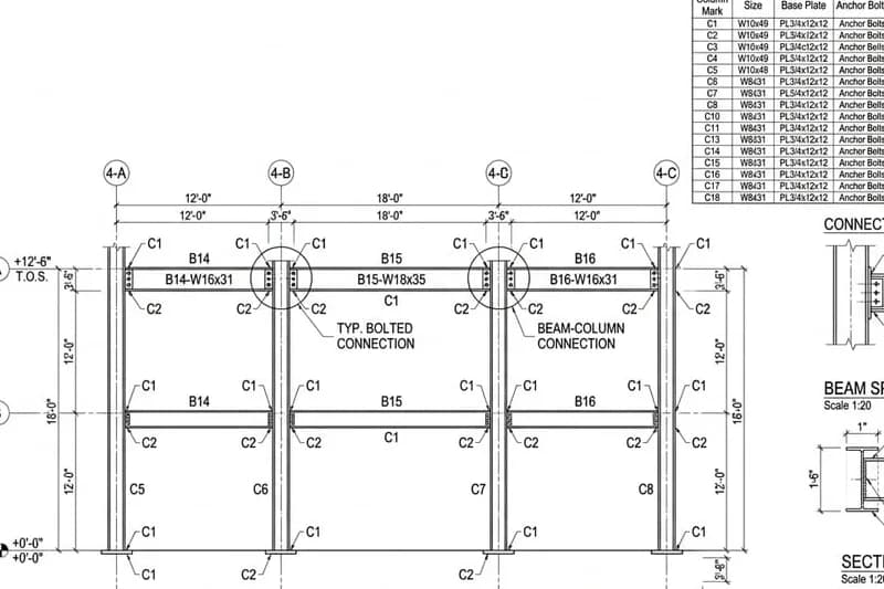 BIM shop drawing services showing multidisciplinary coordinated 3D model