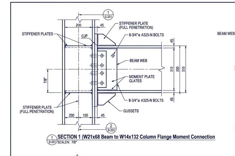 HVAC spool drawing showing prefabricated pipe spool with welded fittings
